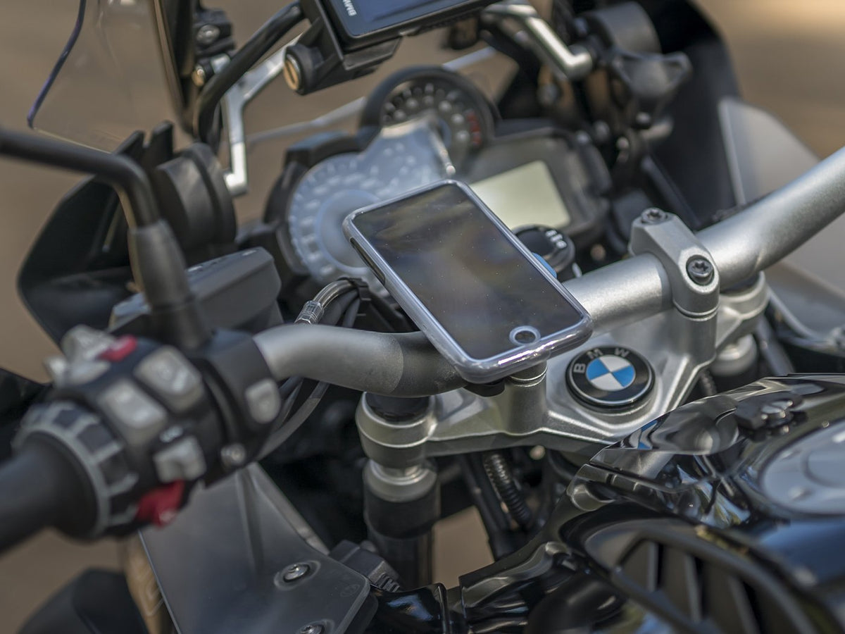 Weather Resistant Poncho Cover on BMW Motorcycle